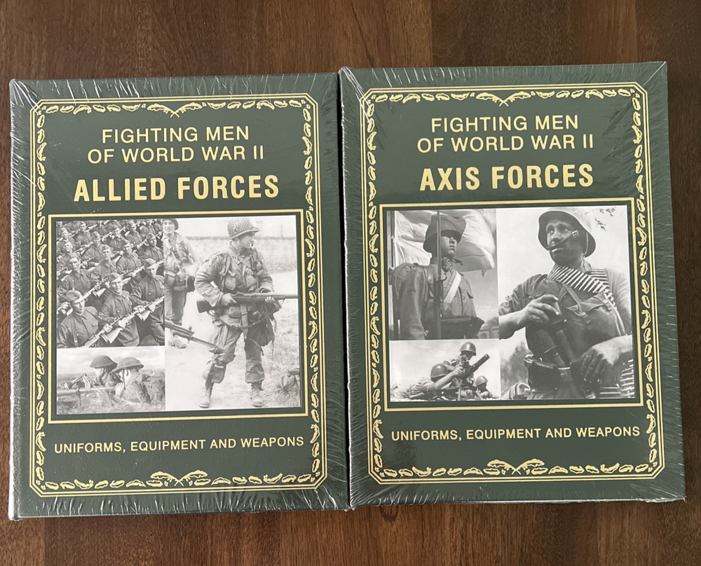Easton Press Fighting Men of World War II Allied Forces & Axis Forces New Sealed